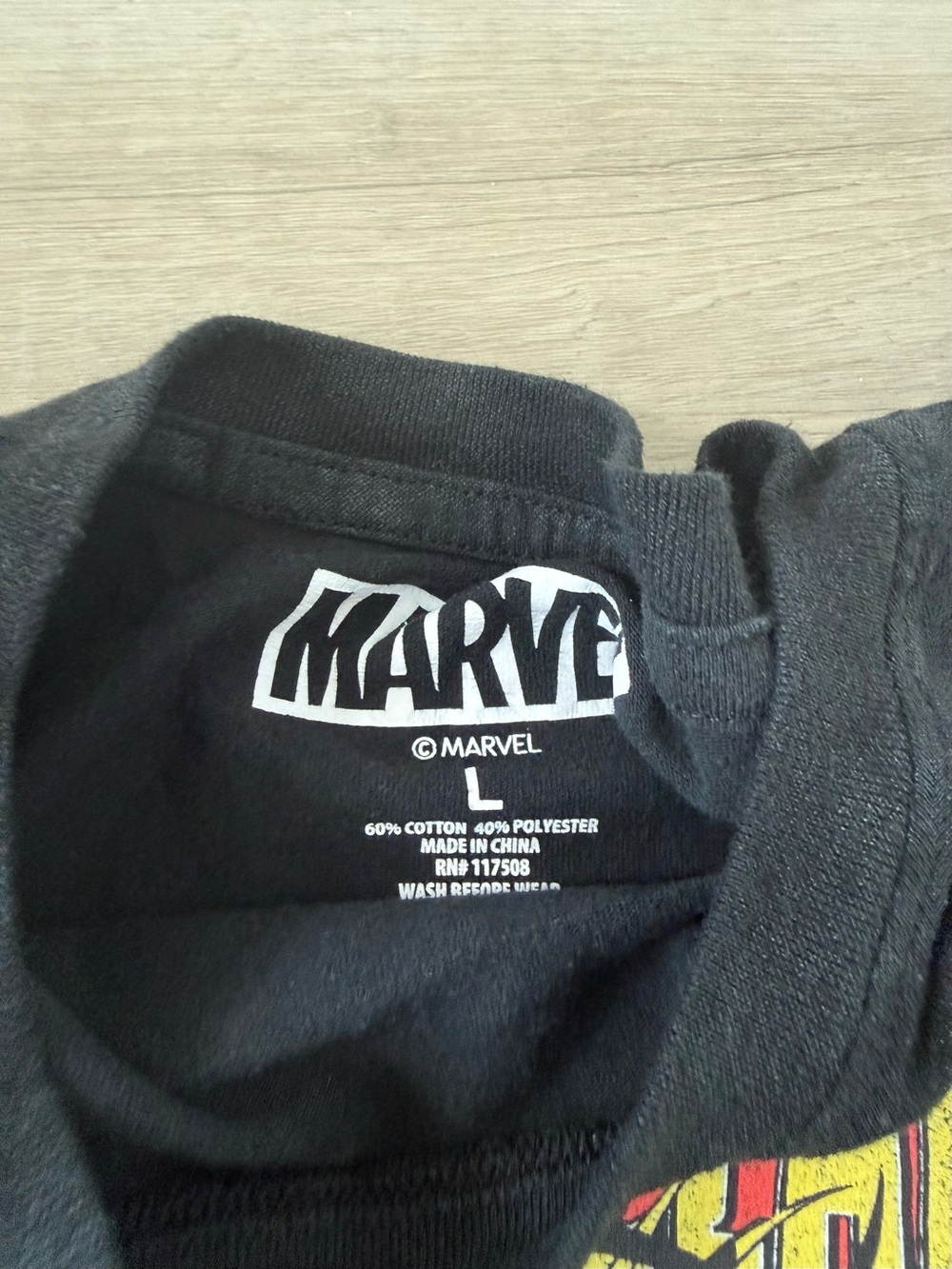 Marvel Villains boys size L tee - Picture 2 of 2